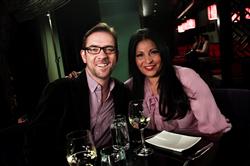 DOFL Spokespeople Ted Allen & Pam Grier shooting the 2010 PSA (Photo credit: Hunter Willis Photography)